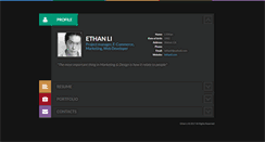 Desktop Screenshot of iethanli.com