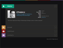 Tablet Screenshot of iethanli.com
